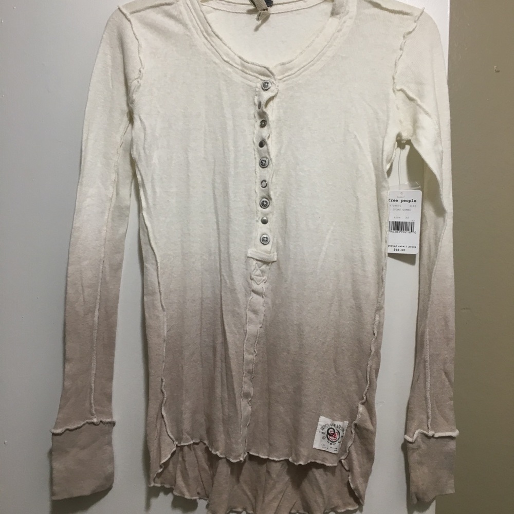Free People Henley Top